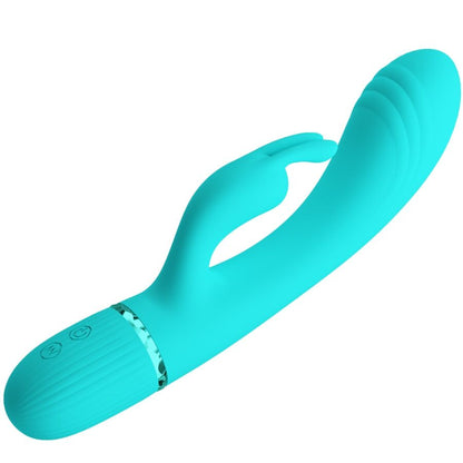 PRETTY LOVE - SCOCCO TURQUOISE RABBIT VIBRATOR