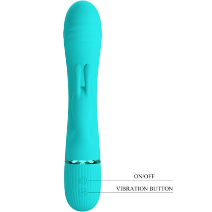 PRETTY LOVE - SCOCCO TURQUOISE RABBIT VIBRATOR