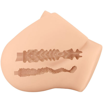 CRAZY BULL - ROLONDA REAR VIBRATOR WITH NATURAL REALISTIC VAGINA AND ANUUS