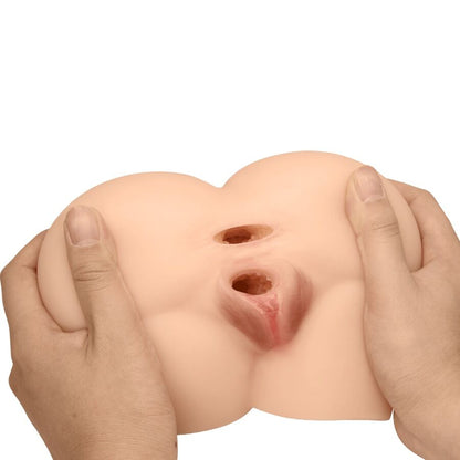 CRAZY BULL - ROLONDA REAR VIBRATOR WITH NATURAL REALISTIC VAGINA AND ANUUS