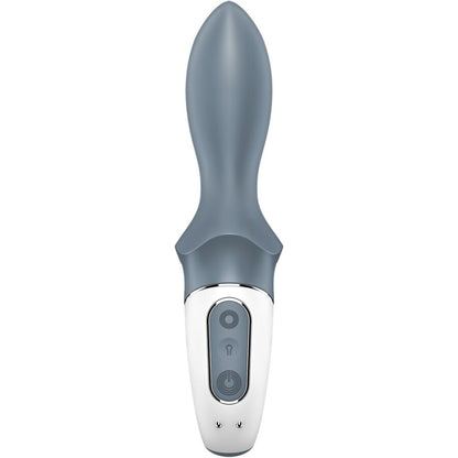 SATISFYER - BOMBA DE AR BOOTY 1 VIBRADOR INFLÁVEL ANAL CINZA