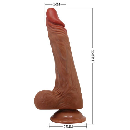 BAILE - CALISTO DILDO REALISTA 24 CM COLOR CARNE