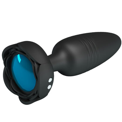 PRETTY LOVE - TARION ANAL PLUG CON LUZ LED NEGRO 12,5 CM