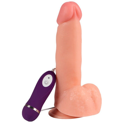 SHEQU - ADAM VIBRADOR DILDO COM CONTROLE REMOTO 21 CM