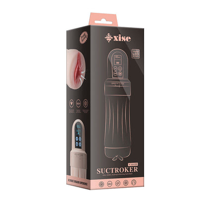 XISE - SUCTROKER V3.0 III MASTURBADOR VAGINA COM VIBRAÇÃO