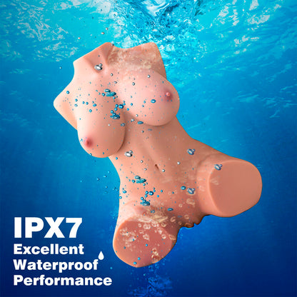 XISE - DANIA THRUSTING TORSO FEMININO VIBRANTE REALISTA 52 CM