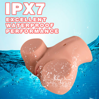 XISE - DANAE THRUSTING MASTUBADOR DE VAGINA REALISTA COM VIBRAÇÃO MULTI-POSIÇÕES