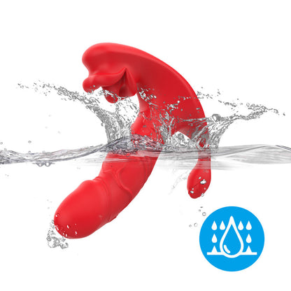 ARMONY - VIBRADOR ANAL TANGA Y ESTIMULADOR DEL PUNTO G CONTROL REMOTO ROJO