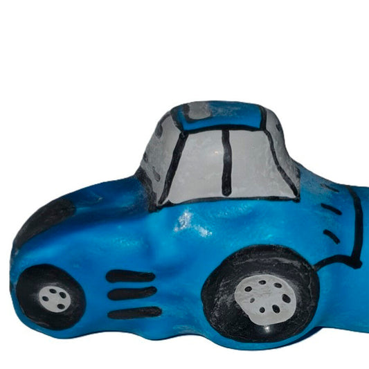 CONDOMERIE - PRESERVATIVOS NOVEDADES PINTADOS A MANO TRACTOR AZUL XL