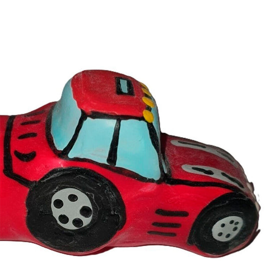 CONDOMERIE - PRESERVATIVOS NOVEDADES PINTADOS A MANO TRACTOR ROJO XL