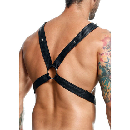 MOB - DNGEON CROSSED BLACK CHAIN HARNESS TAMANHO ÚNICO