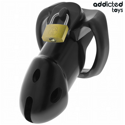 ADDICTED TOYS LOCKED - JAULA DE PENE DE NAYLON IRROMPIBLE 9,8 CM