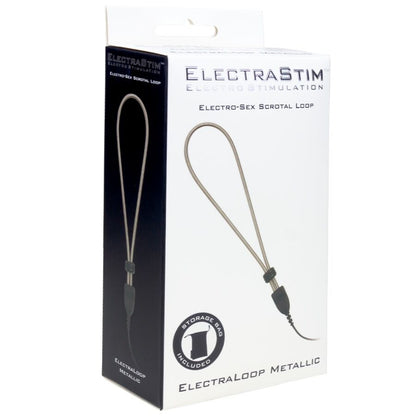 ELECTRASTIM - ANILLO ESCROTAL DE METAL AJUSTABLE ELECTRALOOP