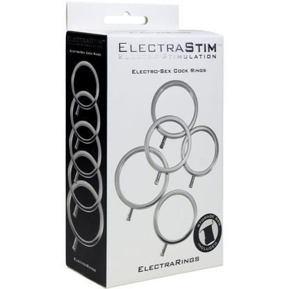 ELECTRASTIM - ANÉIS DE METAL ELECTRARINGS PACOTE COM 5