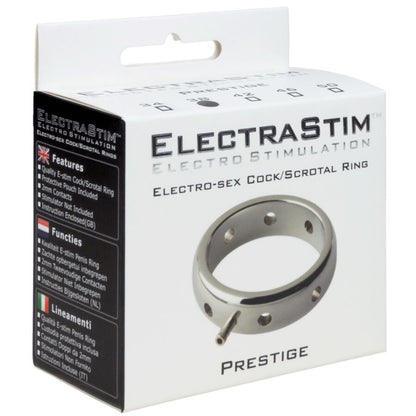 ELECTRASTIM - ANEL ELETROMAGNÉTICO DE METAL PRESTIGE PARA PÊNIS 46 MM