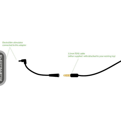 ELECTRASTIM - ADAPTADOR PADRÃO PARA TOMADA 3,5 MM