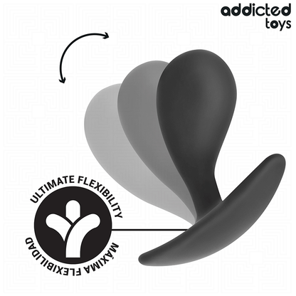 ADDICTED TOYS - CONJUNTO DE 3 PLUG ANAL MODELO 3