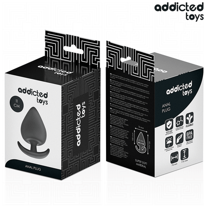ADDICTED TOYS - PLUG ANAL TAMANHO XXL 11 CM