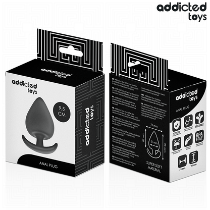 ADDICTED TOYS - PLUG ANAL TAMANHO XL 9.5 CM