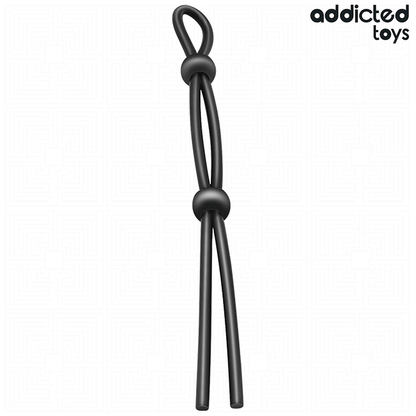 ADDICTED TOYS - CORDA DE SILICONE PARA O PÊNIS DE ALÇA DUPLA