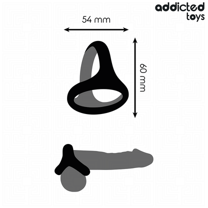 ADDICTED TOYS - ANILLO TRIPLE GRUESO PARA PENE