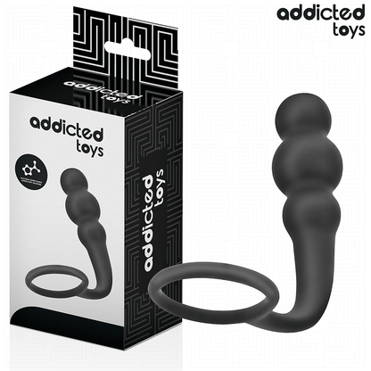ADDICTED TOYS - PLUG ANAL COM ANEL MODELO 1