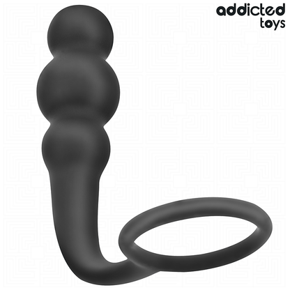 ADDICTED TOYS - PLUG ANAL COM ANEL MODELO 1