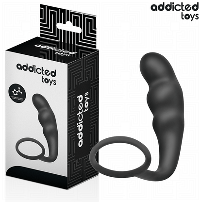 ADDICTED TOYS - PLUG ANAL COM ANEL MODELO 4