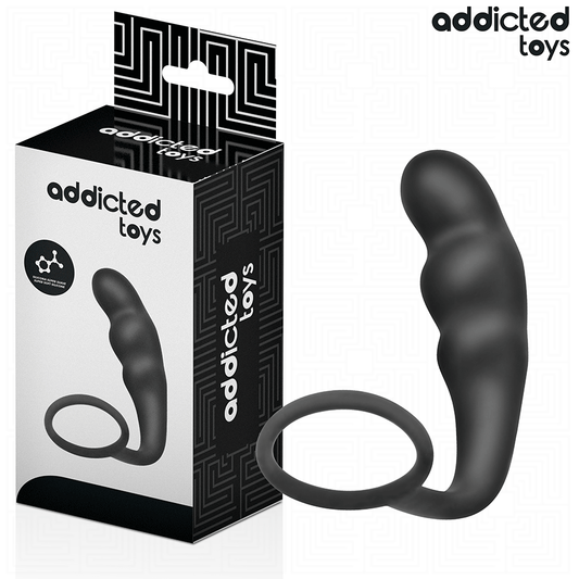 ADDICTED TOYS - PLUG ANAL COM ANEL MODELO 4