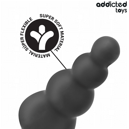 ADDICTED TOYS - PLUG ANAL COM ANEL MODELO 5