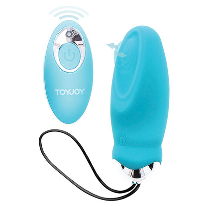 TOYJOY - FELICIDADE, EU ESTOU TÃO EXCITADO VIBRADOR COM CONTROLE REMOTO AZUL
