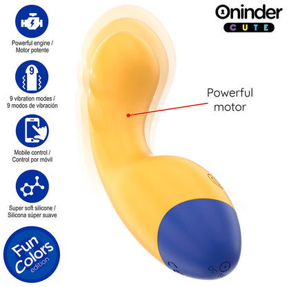 ONINDER CUTE - LOVE BUDDY MASTER VIBRADOR DE PUNTO G - APLICACIÓN MUNDIAL GRATUITA
