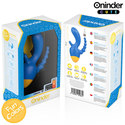 ONINDER CUTE - LOVE 3 SOME VIBRADOR TRIPLO - APLICATIVO MUNDIAL GRATUITO