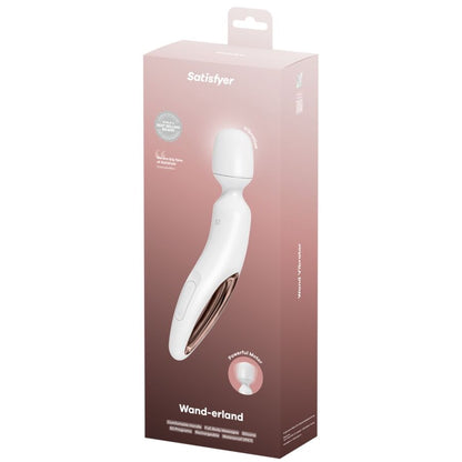 SATISFYER - WAND ERLAND MASAJEADOR VIBRATORIO BLANCO