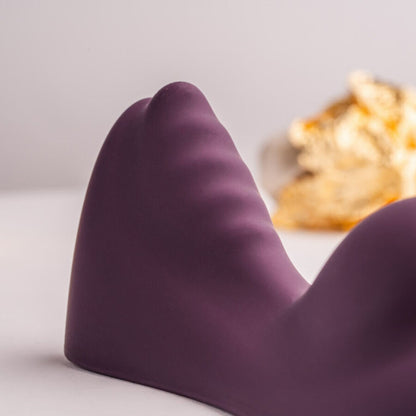 ROCKS-OFF - VIBRADOR RUBY GLOW ROXO PARA SENTAR