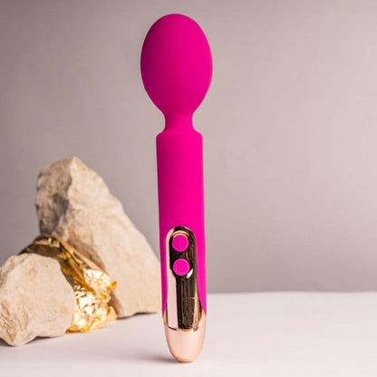 ROCKS-OFF - VIBRADOR ORIEL FLEXÍVEL FÚCSIA