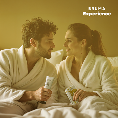 BRUMA XPERIENCE - PACOTE DE TENTAÇÃO DE PINA COLADA DOCE COM POTENCIALIZADOR DE ORGASMO
