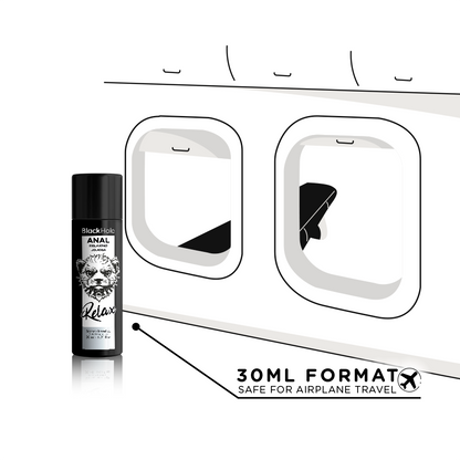 BLACK HOLE - RELAXANTE ANAL JOJOBA RELAX BASE DE SILICONE 30 ML