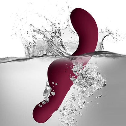 ROCKS-OFF - VIBRADOR PUNTO G RUBY GLOW BLUSH ROJO
