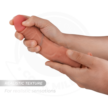 COCK MILLER - DILDO HIPER-REALISTA COM VENTOSA E IMPULSÃO COM CONTROLE REMOTO 21,5 CM