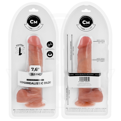 COCK MILLER - DILDO ARTICULÁVEL HIPERREALISTA 19,3 CM