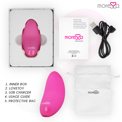 MORESSA - VIBRADOR BLOSSOM ROSA