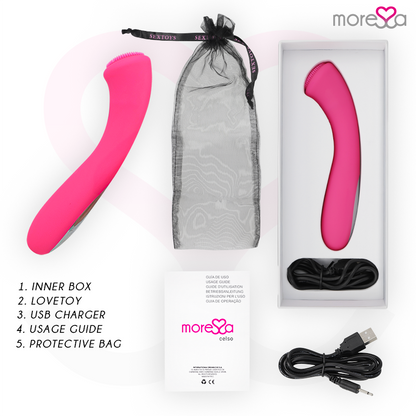 MORESSA - CELSO PREMIUM SILICONE RECARGABLE