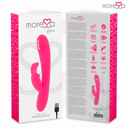 MORESSA - GINO PREMIUM RECHARGEABLE SILICONE