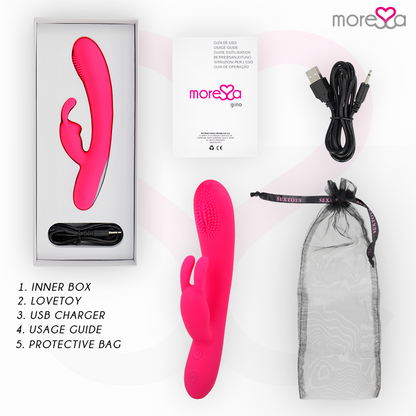MORESSA - GINO PREMIUM RECHARGEABLE SILICONE