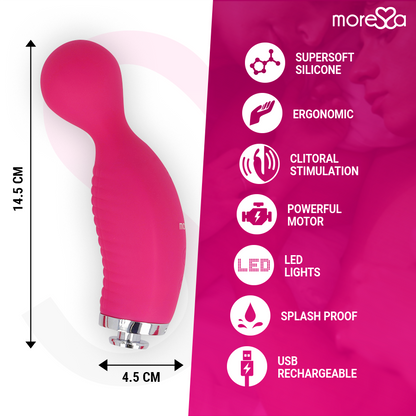 MORESSA - KIRK PREMIUM RECHARGEABLE SILICONE