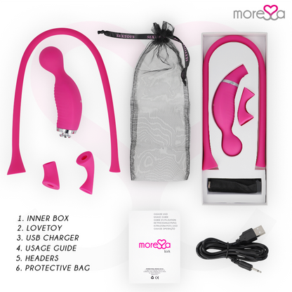 MORESSA - KIRK PREMIUM RECHARGEABLE SILICONE
