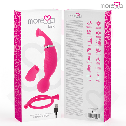 MORESSA - KIRK PREMIUM RECHARGEABLE SILICONE