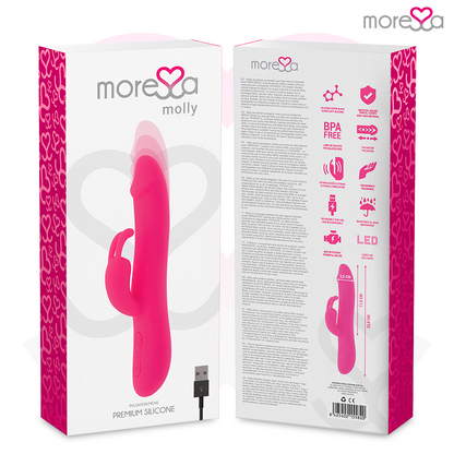 MORESSA - MOLLY PREMIUM RECHARGEABLE SILICONE
