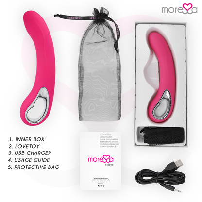 MORESSA - NELSON SILICONA PREMIUM RECARGABLE